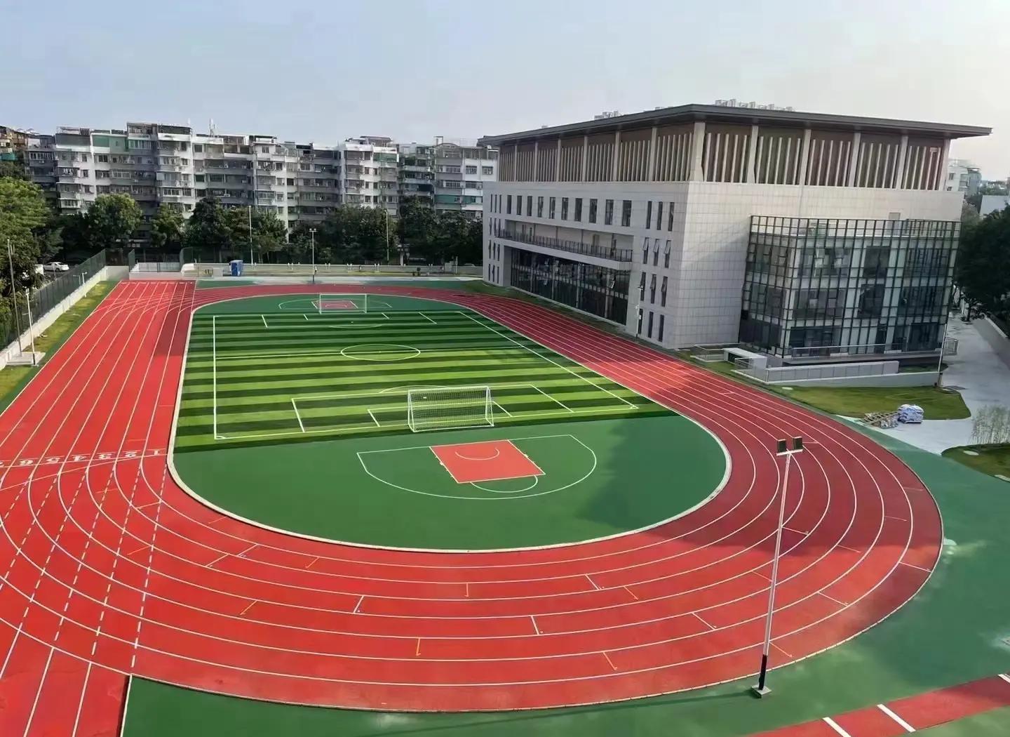 渭南市学校塑胶跑道塑胶篮球场 - 价格